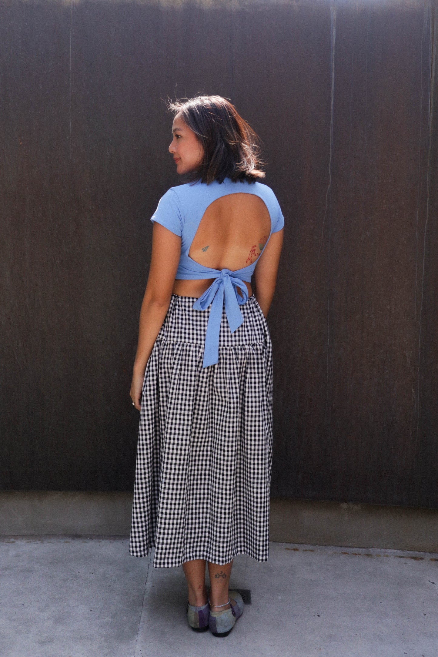 The Everywhere Maxi Skirt 2.0 // Gingham 2.0