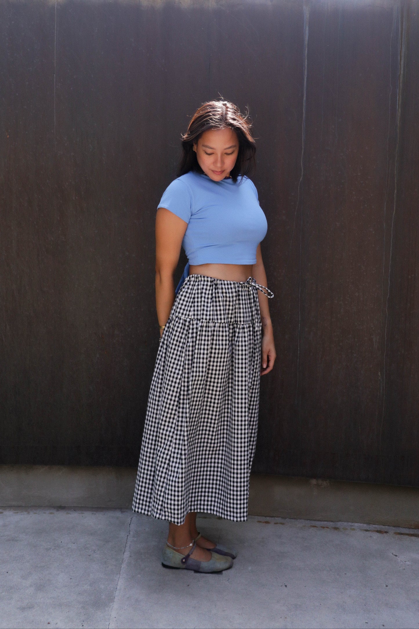 The Everywhere Maxi Skirt 2.0 // Gingham 2.0
