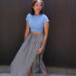 The Everywhere Maxi Skirt 2.0 // Gingham 2.0