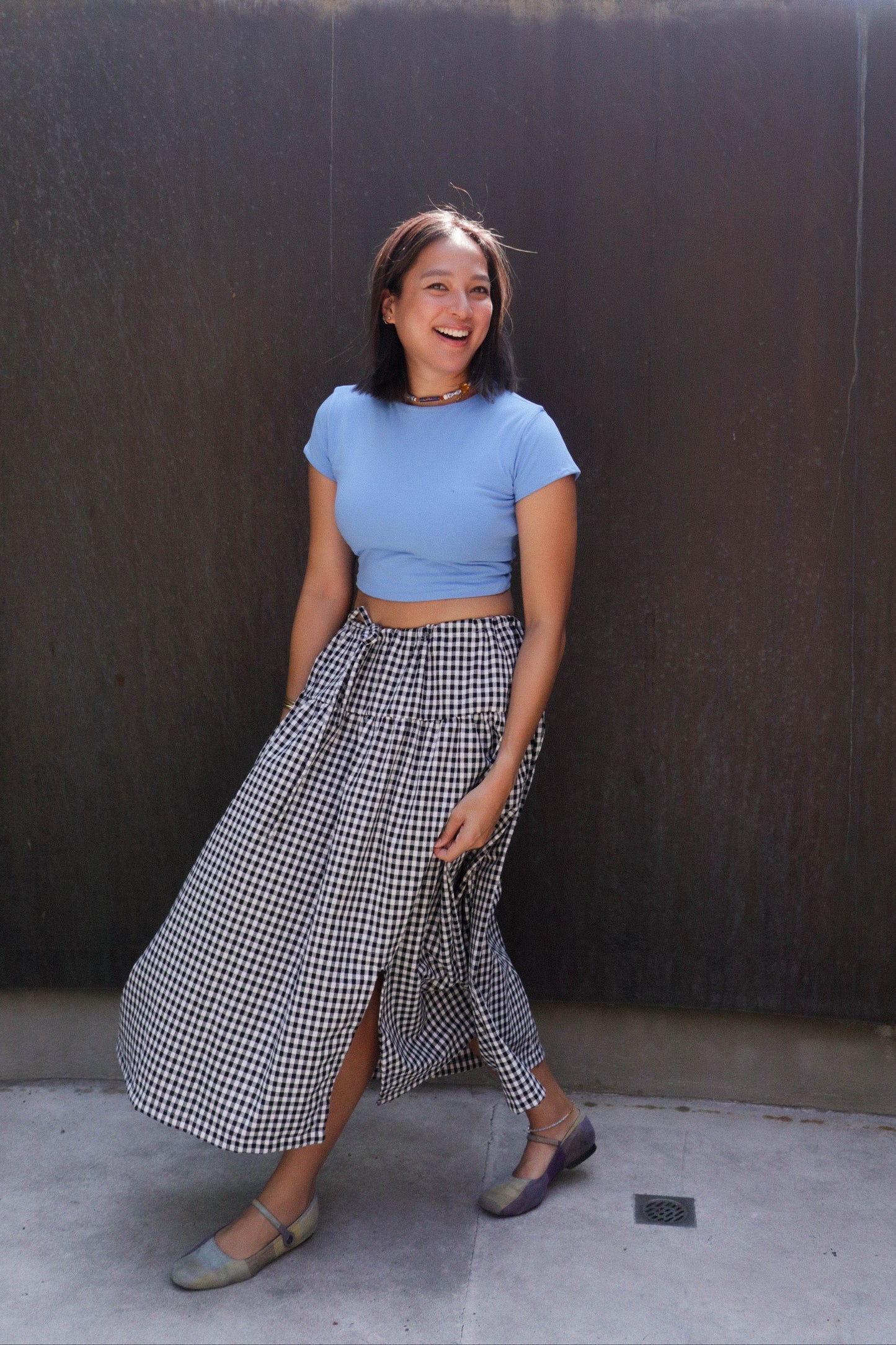 The Everywhere Maxi Skirt 2.0 // Gingham 2.0