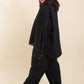 The Relaxed Button Down // Black/White