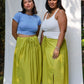 The Everywhere Maxi Skirt 2.0 // Chartreuse