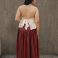 The Everywhere Maxi Skirt // Rust