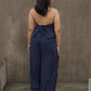 The All-Around Halter Top // Limited Navy Blue Eyelet