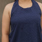 The All-Around Halter Top // Limited Navy Blue Eyelet