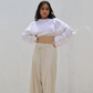 The Versatile Wide-Leg Pant // Cream